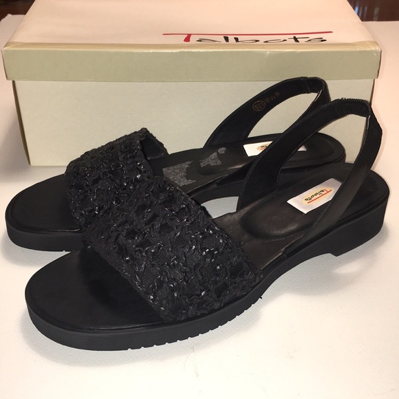 Talbots Black Sandals (NIB) - Picture 14 of 16